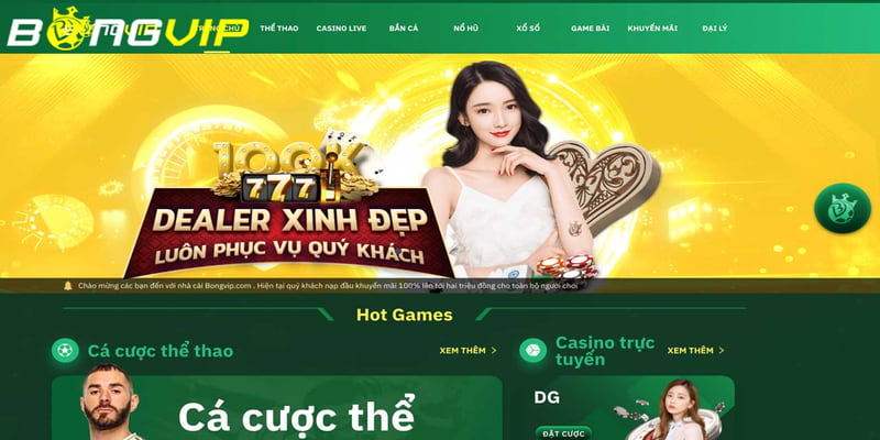 Thông tin tổng quát về trang web cá cược top đầu - Bongvip